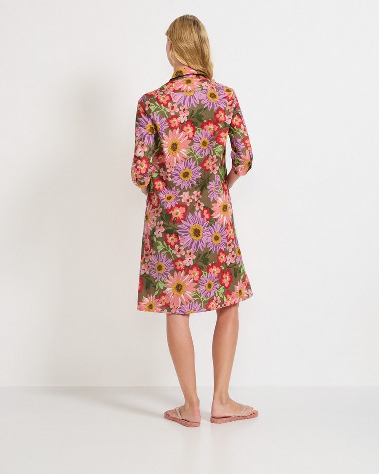 Brigitte von Schönfels Hemdblusenkleid Kleid mit Blumendruck – Bild 5 von 5