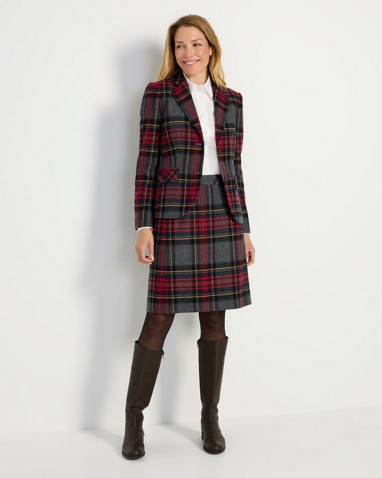 Brigitte von Schönfels Jackenblazer Karo-Blazer – Bild 4 von 5