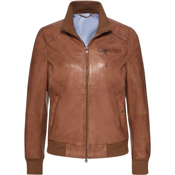 Brigitte von Schönfels Lederjacke Nappa-Lederjacke