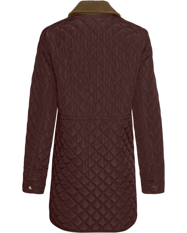 Brigitte von Schönfels Steppjacke Steppmantel mit Cordkragen – Bild 2 von 5