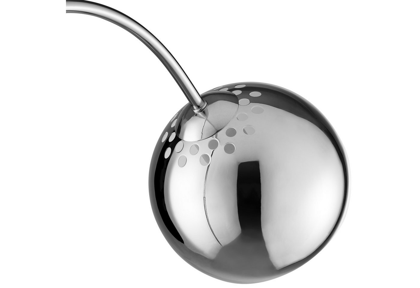 Brilliant Bogenlampe Helen, ohne Leuchtmittel, Bogenleuchte, E27 Fassung, 170x51 cm, Metall – Bild 5 von 5