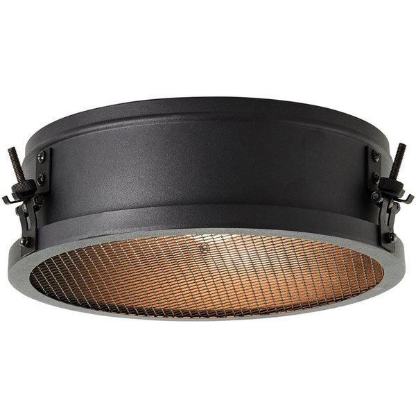 Brilliant Deckenleuchte Zois, ohne Leuchtmittel, Deckenlampe 30cm schwarz korund
