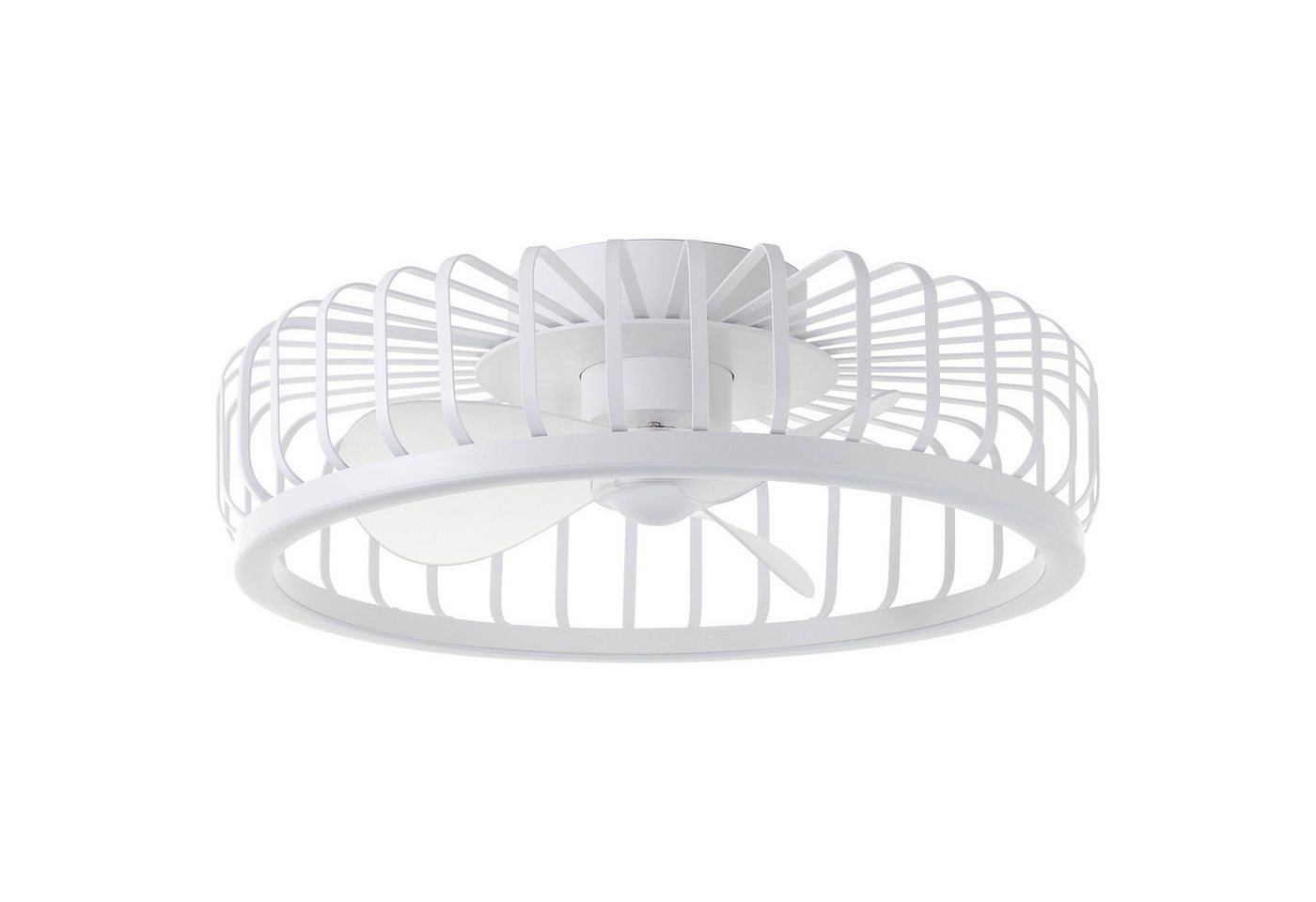 Brilliant LED Deckenleuchte Capo, CCT - über Fernbedienung, Dimmfunktion, Memoryfunktion, Nachtlichtfunktion, Timerfunktion, Ventilatorfunktion, LED fest integr – Bild 3 von 5