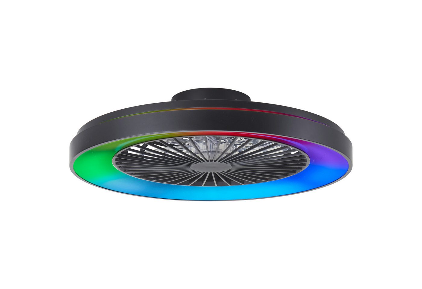 Brilliant LED Deckenleuchte Mazzaro, CCT - über Fernbedienung, Dimmfunktion, Nachtlichtfunktion, RGB, Timerfunktion, LED fest integriert, RGB, warmweiß - kaltwe – Bild 5 von 5