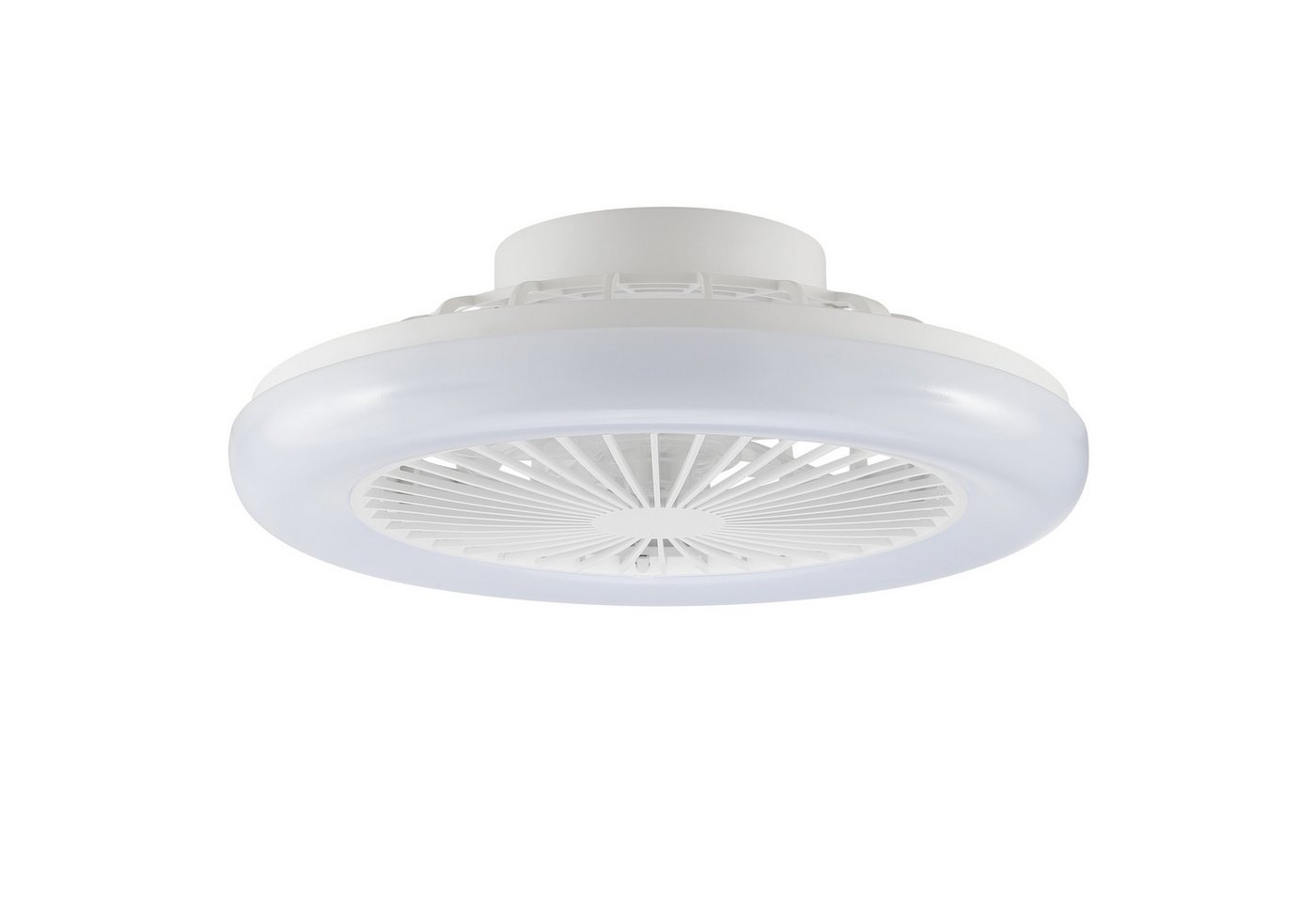 Brilliant LED Deckenleuchte Montero, CCT - über Fernbedienung, Memoryfunktion, Nachtlichtfunktion, Timerfunktion, Ventilatorfunktion, LED fest integriert, warmw – Bild 4 von 5