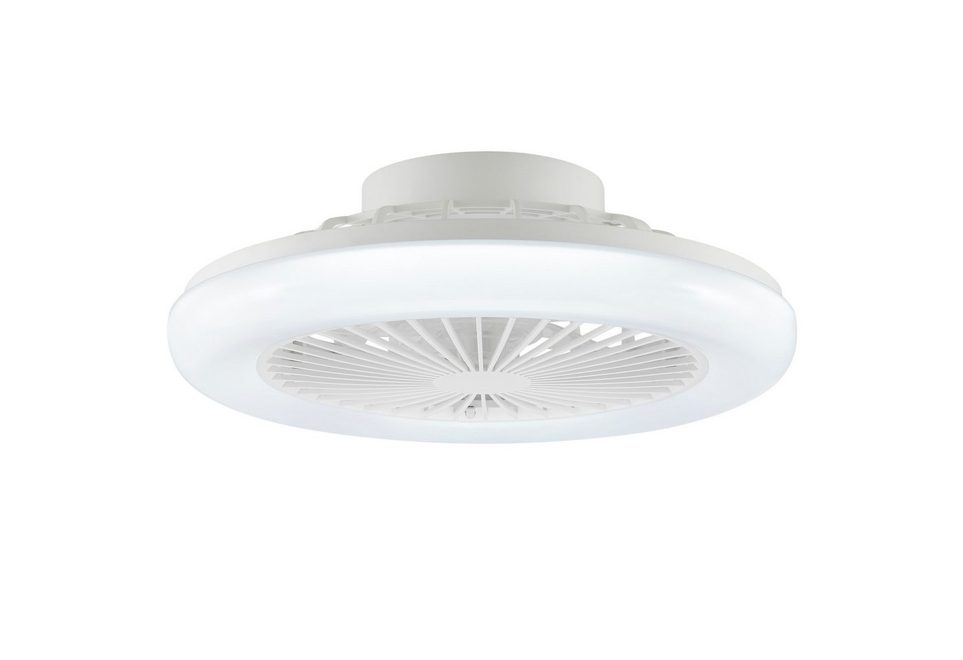 Brilliant LED Deckenleuchte Montero, CCT - über Fernbedienung, Memoryfunktion, Nachtlichtfunktion, Timerfunktion, Ventilatorfunktion, LED fest integriert, warmw – Bild 5 von 5