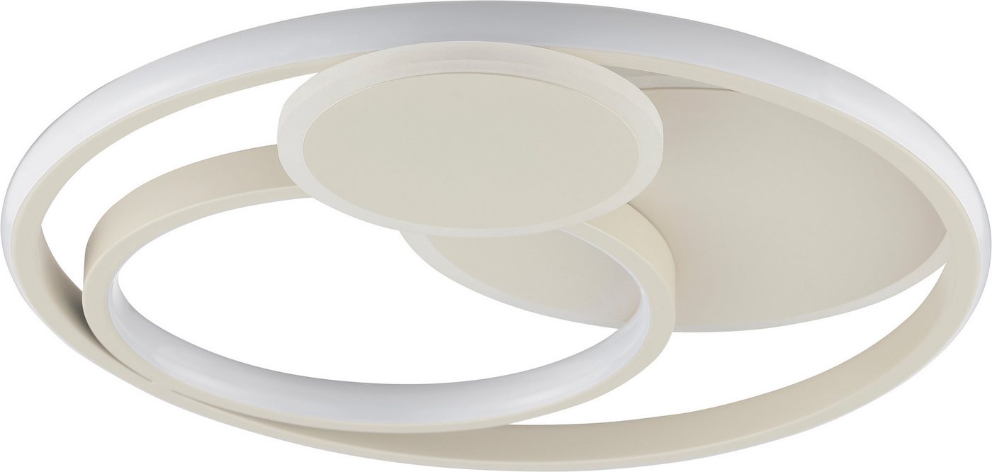 Brilliant LED Deckenleuchte Runda, Dimmfunktion, LED fest integriert, Warmweiß, Ø 40 cm, 4000 lm, 3000 K, 3-Stufen dimmbar, Metall/Kunststoff – Bild 3 von 5