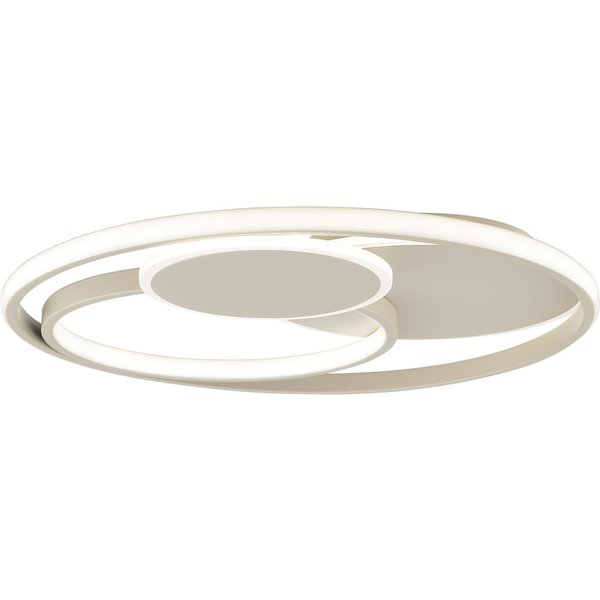 Brilliant LED Deckenleuchte Runda, CCT - über Fernbedienung, Dimmfunktion, Nachtlichtfunktion, LED fest integriert, warmweiß - kaltweiß, Ø 50 cm, 5200 lm, CCT 3