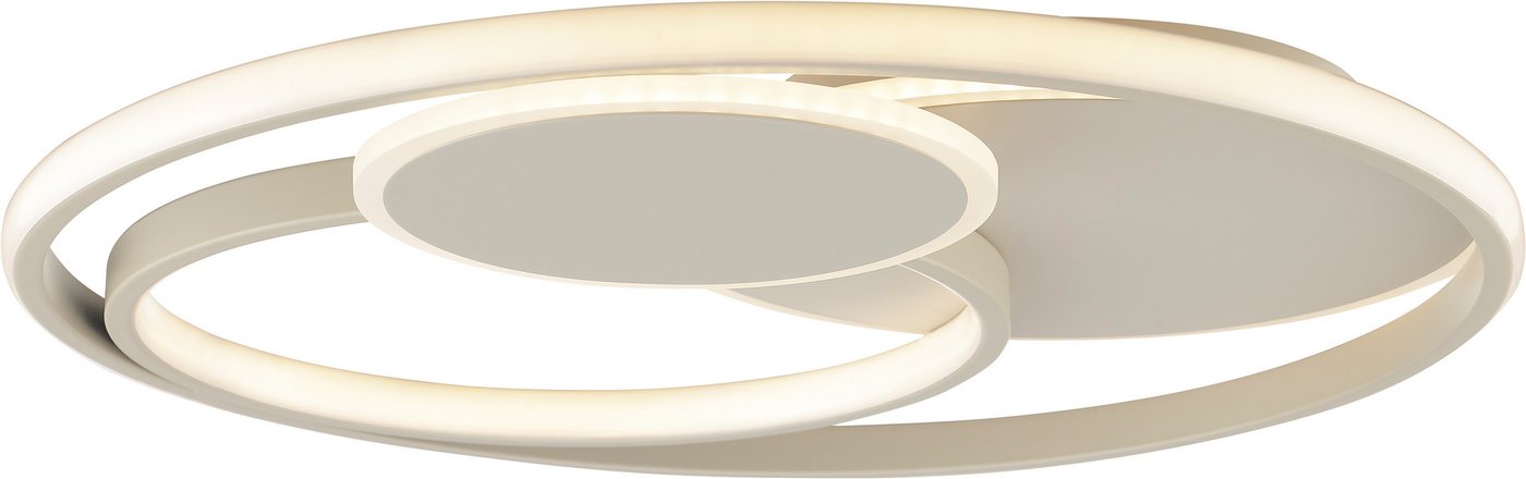 Brilliant LED Deckenleuchte Runda, CCT - über Fernbedienung, Dimmfunktion, Nachtlichtfunktion, LED fest integriert, warmweiß - kaltweiß, Ø 50 cm, 5200 lm, CCT 3 – Bild 4 von 5