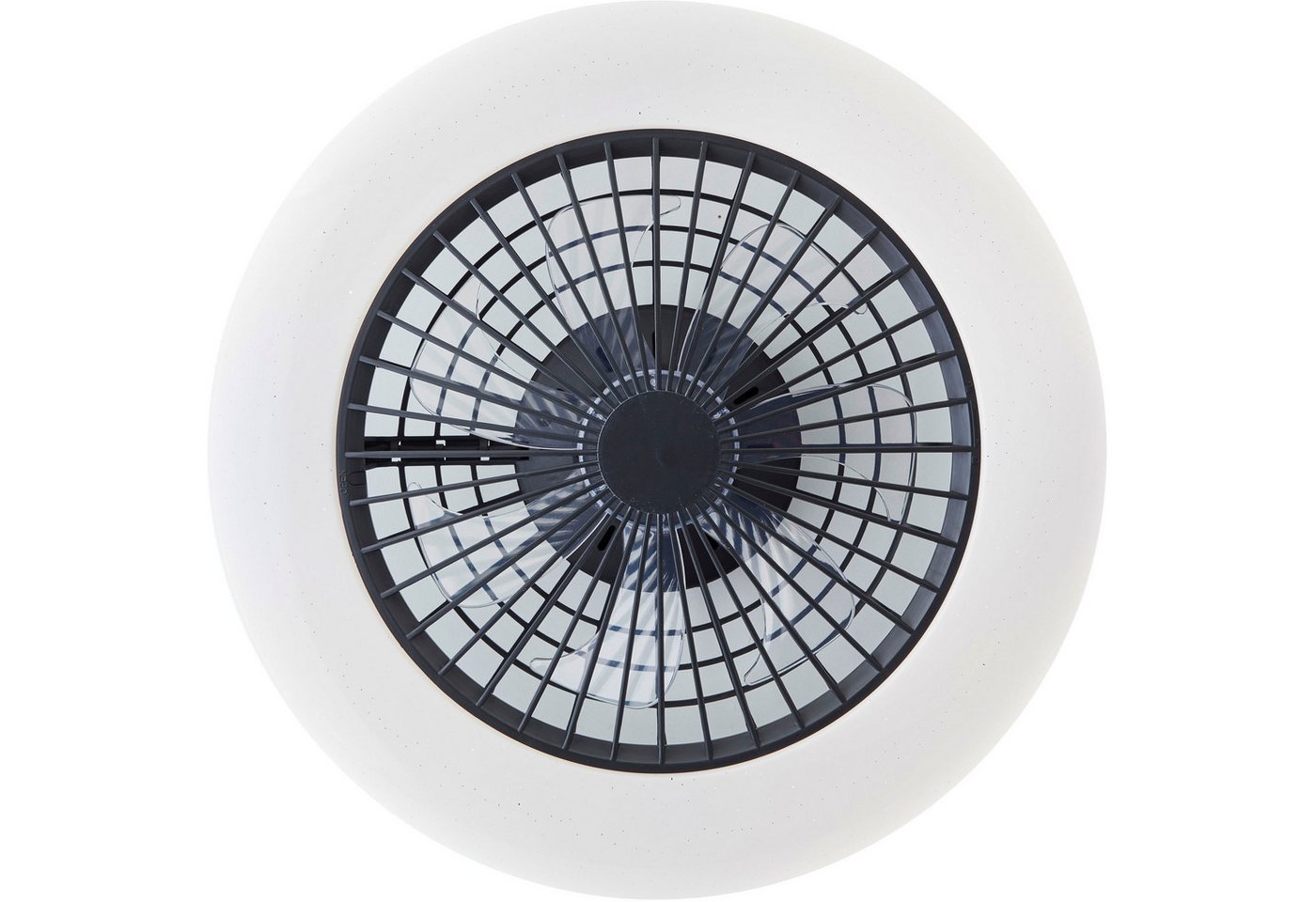 Brilliant LED Deckenleuchte Salerno, CCT - über Fernbedienung, Dimmfunktion, Nachtlichtfunktion, Timerfunktion, LED fest integriert, RGB, warmweiß - kaltweiß, V – Bild 5 von 5
