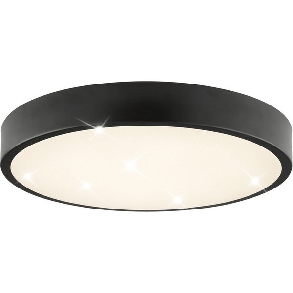 Brilliant LED Deckenleuchte Slimline Starry, LED fest integriert, Neutralweiß, Ø 29cm, 1590 lm, 4000K, besonders energiesparend mit 7 W, Sternenglanz
