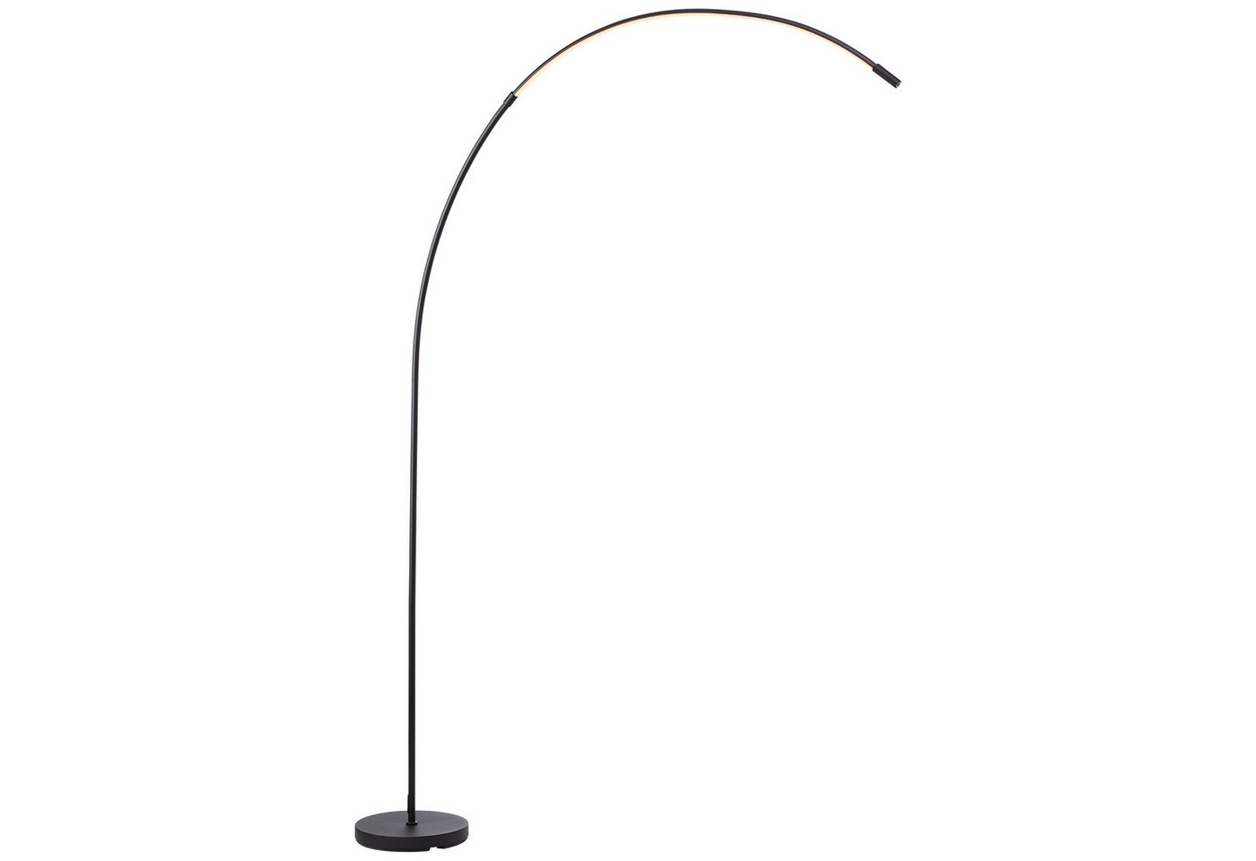 Brilliant LED Stehlampe Bow, Dimmfunktion, Farbsteuerung, LED fest integriert, warmweiß - kaltweiß, LED Bogenlampe, 179 cm, 1300 lm, 3000-6500 K, dimmbar – Bild 4 von 5