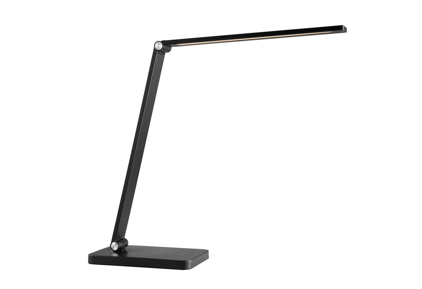 Brilliant LED Tischleuchte Lomina, Dimmfunktion, Farbsteuerung, USB-Anschluss mit Ladefunktion, LED fest integriert, warmweiß - kaltweiß, 550 Lumen, 3000-6500K, – Bild 3 von 5