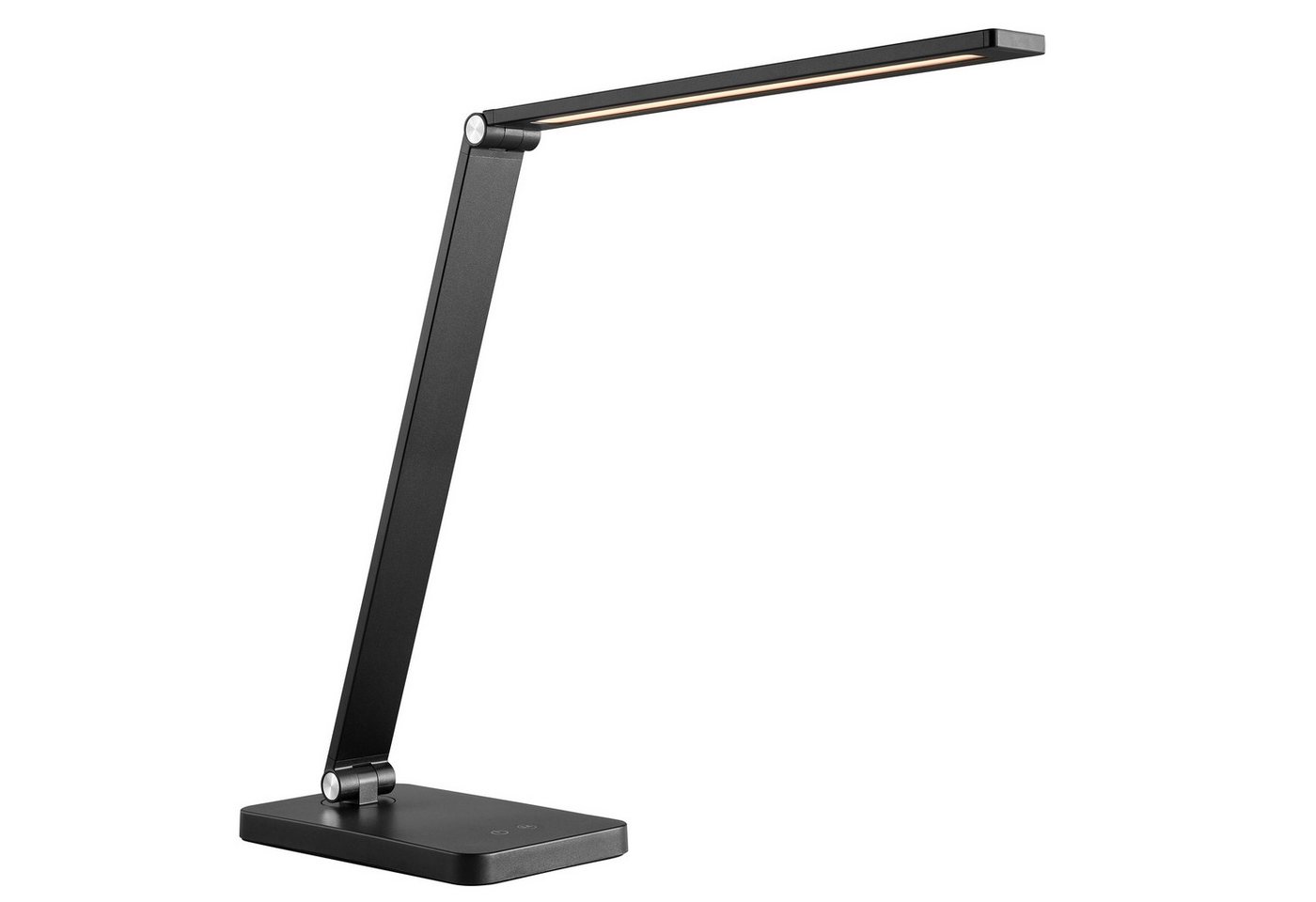 Brilliant LED Tischleuchte Lomina, Dimmfunktion, Farbsteuerung, USB-Anschluss mit Ladefunktion, LED fest integriert, warmweiß - kaltweiß, 550 Lumen, 3000-6500K, – Bild 5 von 5