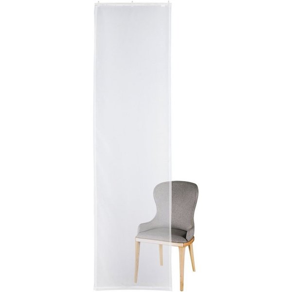 Brilliant Schiebegardine / Raumtrenner / Flächenvorhang / Transparent / 60x245cm, Paneelwagen, transparent, Store