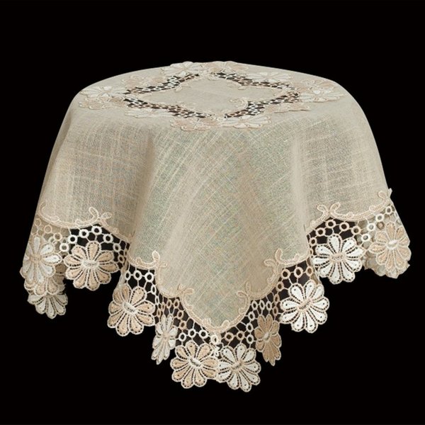 Brilliant Tischdecke / Spitzendecke / 85cm Rund