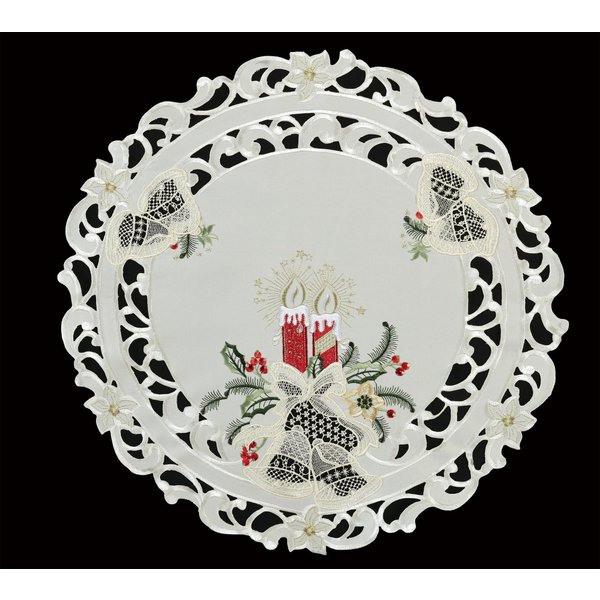 Brilliant Tischdecke / Weihnachten /Spitze