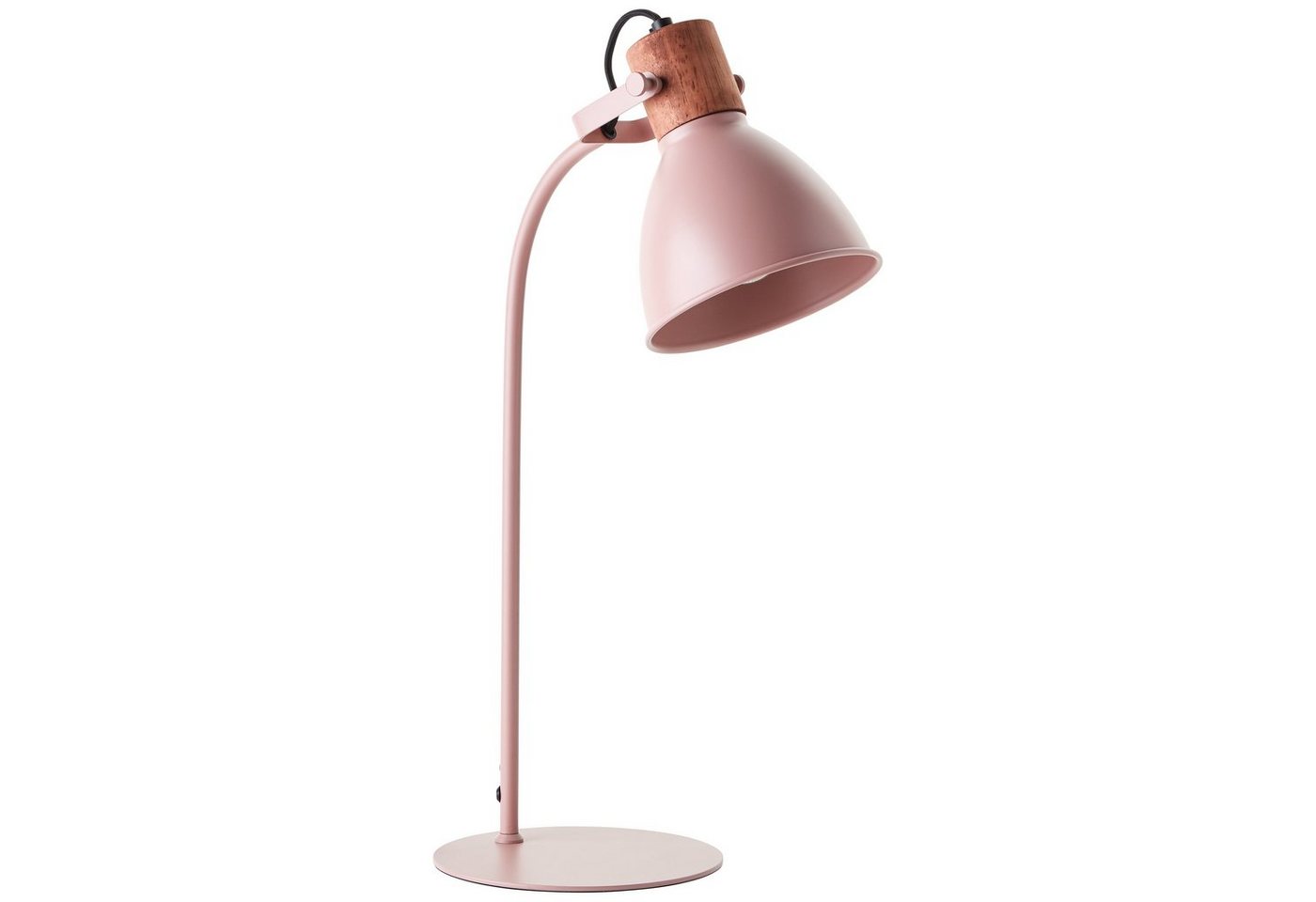 Brilliant Tischleuchte Erena, ohne Leuchtmittel, Höhe 52 cm, E27, Metall/Holz – Bild 2 von 5
