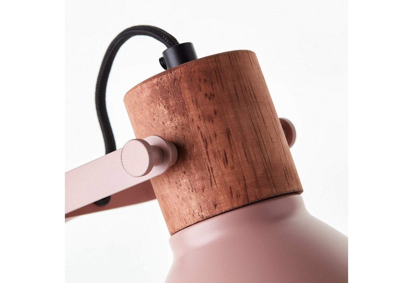 Brilliant Tischleuchte Erena, ohne Leuchtmittel, Höhe 52 cm, E27, Metall/Holz – Bild 5 von 5