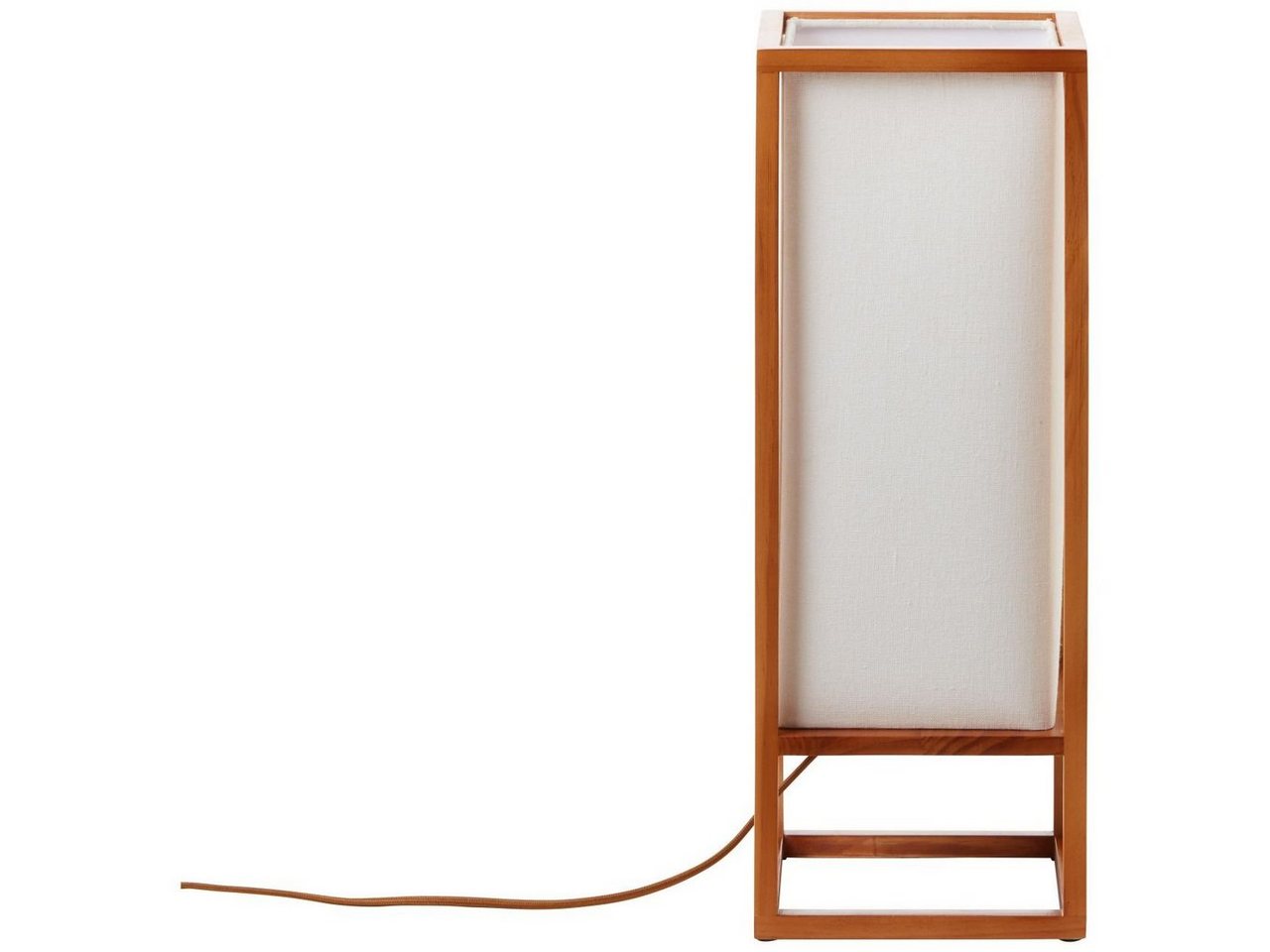 Brilliant Tischleuchte Seaside, ohne Leuchtmittel, 53cm natur/weiß – Bild 3 von 4