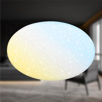 BRILONER CCT LED Sternenhimmel Deckenleuchten (56 cm Durchmesser)