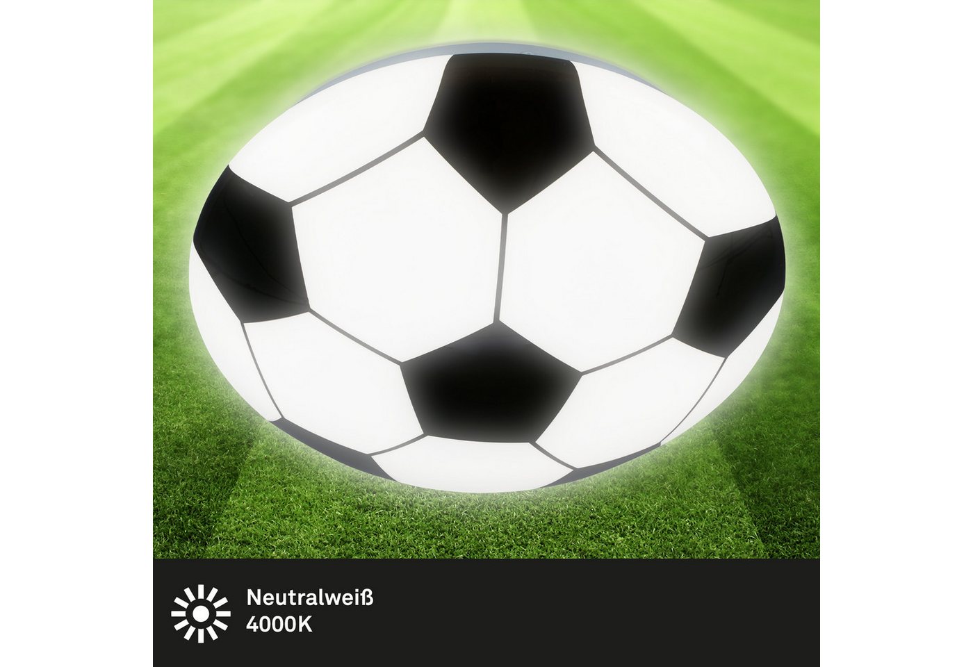 Briloner Leuchten Deckenleuchte Deckenleuchte SOCCER – Bild 4 von 5