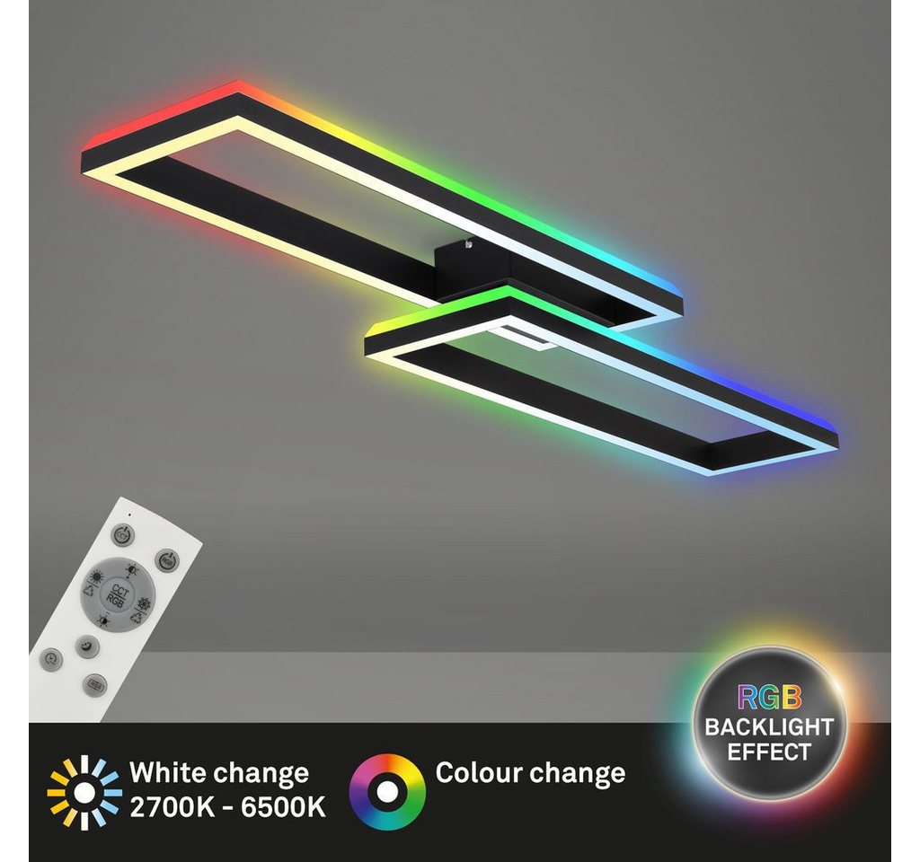 Briloner Leuchten LED Deckenleuchte 3754-015, Dimmfunktion, LED fest integriert, 2700K - Extra-Warmweiß – Bild 2 von 5