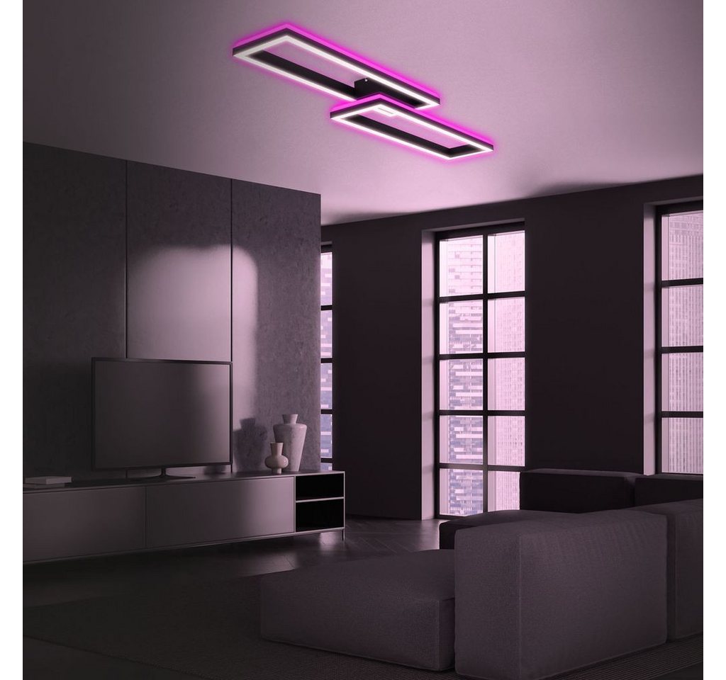 Briloner Leuchten LED Deckenleuchte 3754-015, Dimmfunktion, LED fest integriert, 2700K - Extra-Warmweiß – Bild 4 von 5