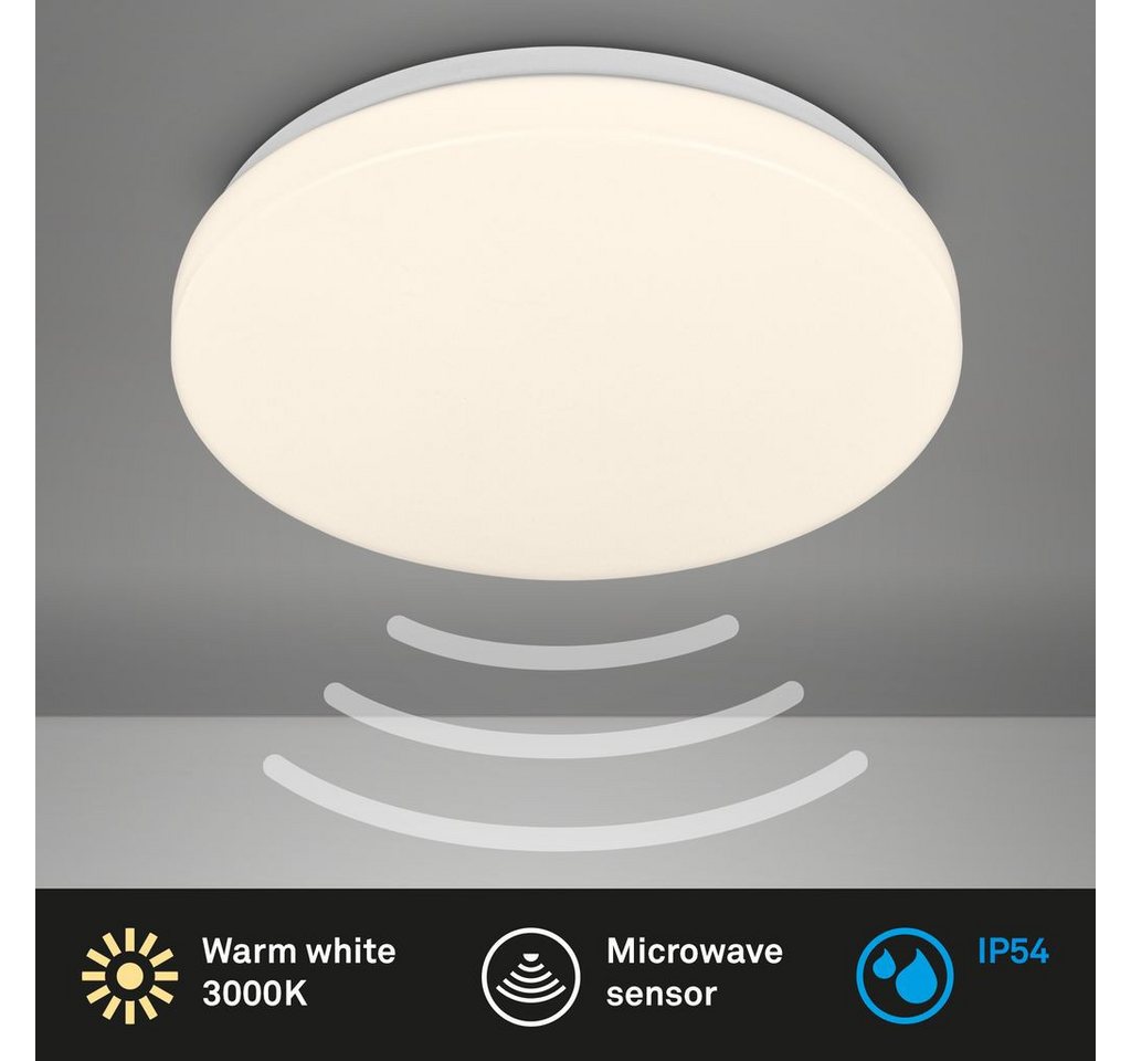 Briloner Leuchten LED Deckenleuchte 3827016, LED fest integriert, 2700K - Extra-Warmweiß – Bild 2 von 5