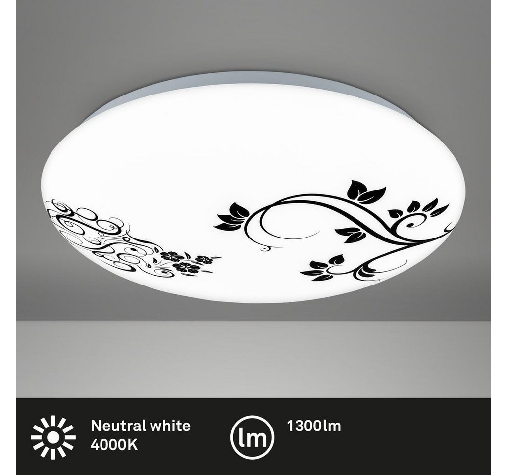 Briloner Leuchten LED Deckenleuchte 3899016, LED fest integriert, 4000K - Neutralweiß – Bild 2 von 5