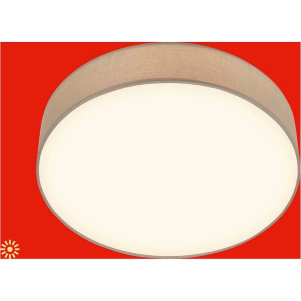 Briloner Leuchten LED Deckenleuchte DUCK, LED fest integriert, 38x10,5 cm, Wohnzimmer, Schlafzimmer, Flur, Küche