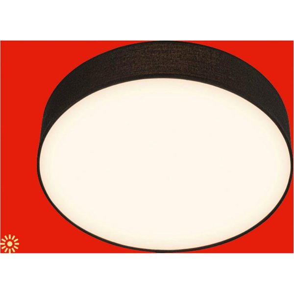 Briloner Leuchten LED Deckenleuchte DUCK, LED fest integriert, 38x10,5 cm, Wohnzimmer, Schlafzimmer, Flur, Küche