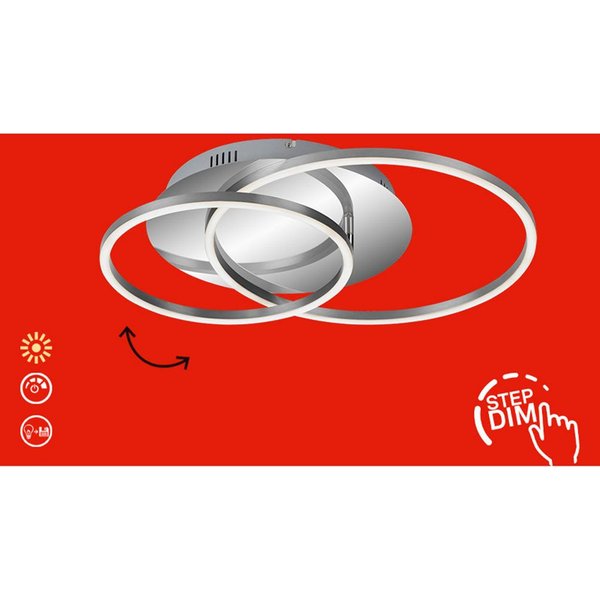 Briloner Leuchten LED Deckenleuchte FRAME