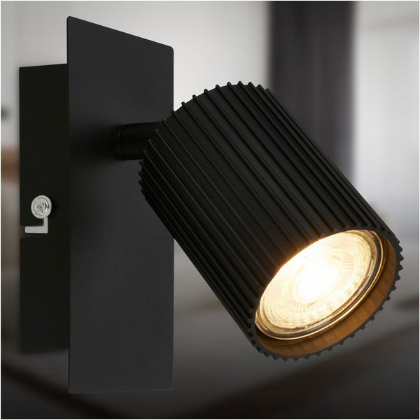 Briloner Leuchten LED Deckenspot Deckenleuchte Wandleuchte schwenkbar GU10 Deckenlampe Wohnzimmer Flur, 1-flammig, ohne Leuchtmittel, Abhängig vom Leuchtmittel,