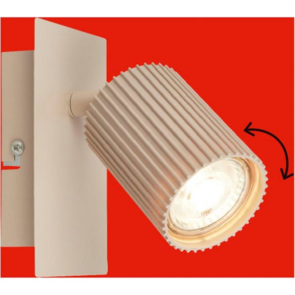 Briloner Leuchten LED Deckenspot IDA, ohne Leuchtmittel, 13x8x9 cm, Wohnzimmer, Schlafzimmer, Flur, Büro