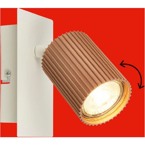 Briloner Leuchten LED Deckenspot IDA, ohne Leuchtmittel, 13x8x9 cm, Wohnzimmer, Schlafzimmer, Flur, Büro