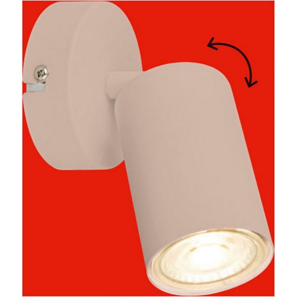 Briloner Leuchten LED Deckenspot TIB, ohne Leuchtmittel, 8x8,5 cm, Wohnzimmer, Schlafzimmer, Flur, Büro