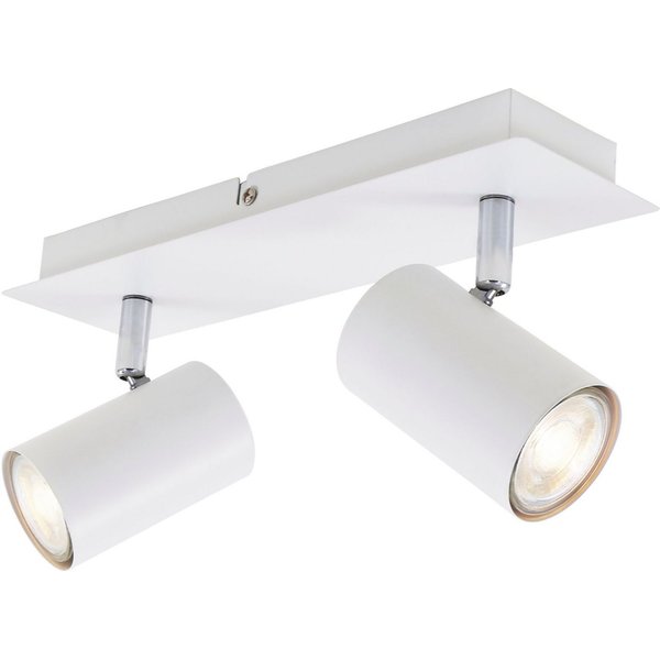 Briloner Leuchten LED Deckenspots 2857025 Run, ohne Leuchtmittel, Warmweiß, Deckenlampe, 29x8x12,3, max.40W, GU10, Wohnzimmer, Flur