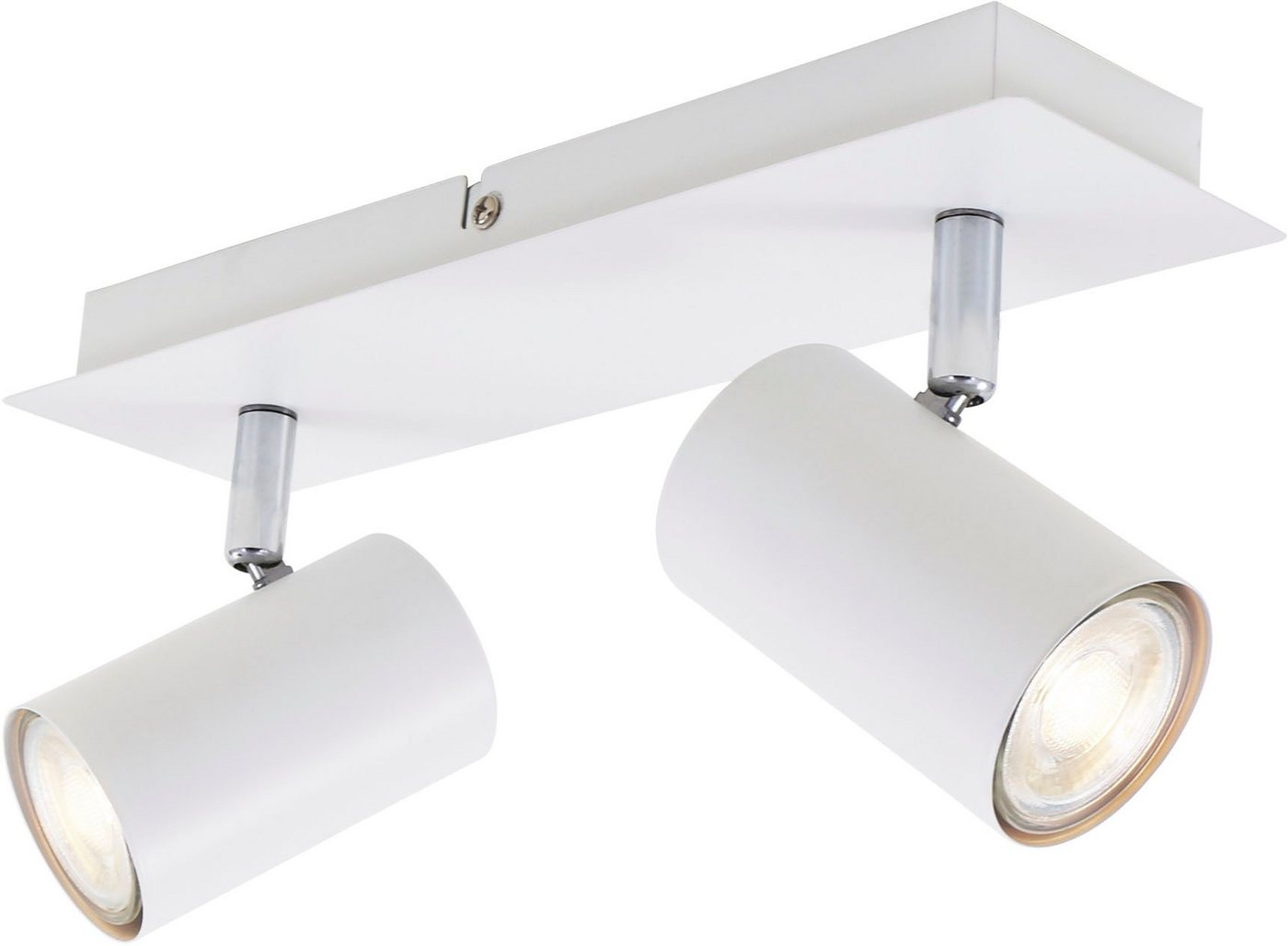 Briloner Leuchten LED Deckenspots 2857025 Run, ohne Leuchtmittel, Warmweiß, Deckenlampe, 29x8x12,3, max.40W, GU10, Wohnzimmer, Flur – Bild 3 von 5