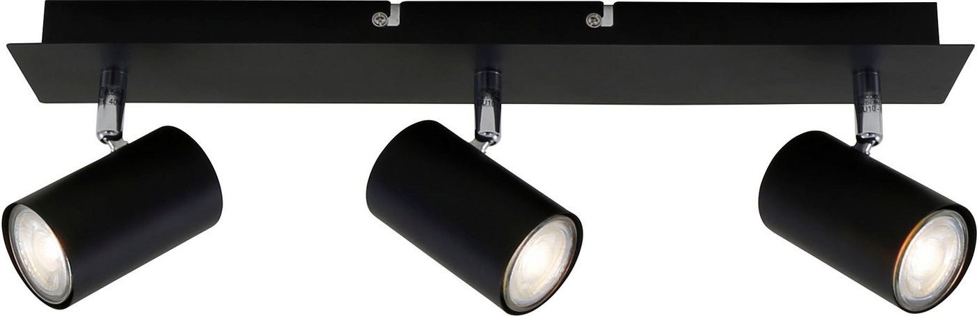 Briloner Leuchten LED Deckenspots 2857035 Run, ohne Leuchtmittel, Warmweiß, Deckenlampe, 45x8x12,3cm, max.40W, GU10, Wohnzimmer, Flur, Büro – Bild 3 von 5
