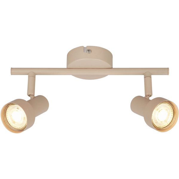 Briloner Leuchten LED Deckenspots TAPP, ohne Leuchtmittel, 27,5x12,5 cm, Wohnzimmer, Schlafzimmer, Flur, Büro