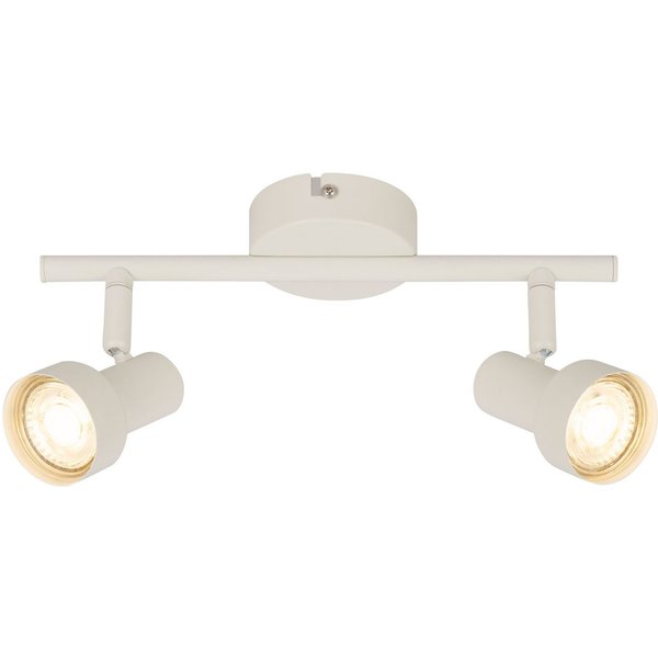 Briloner Leuchten LED Deckenspots TAPP, ohne Leuchtmittel, 27,5x12,5 cm, Wohnzimmer, Schlafzimmer, Flur, Büro