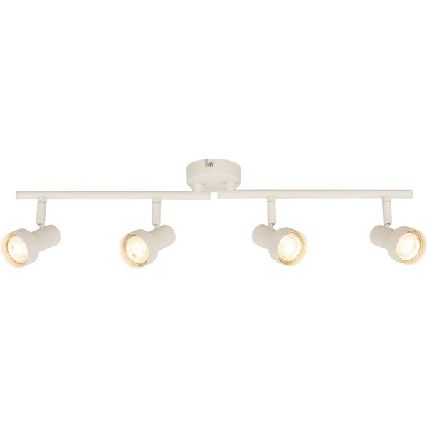 Briloner Leuchten LED Deckenspots TAPP, ohne Leuchtmittel, 60,5x13,5 cm, Wohnzimmer, Schlafzimmer, Flur, Büro
