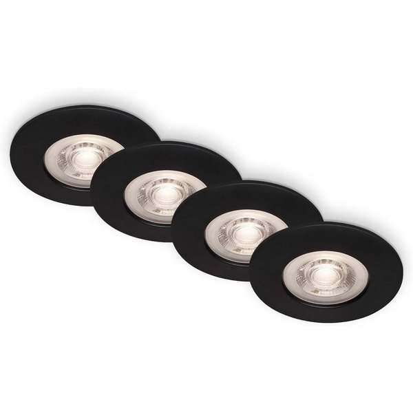 Briloner Leuchten LED Einbaustrahler 7998-045, LED fest integriert, 2700K - Extra-Warmweiß
