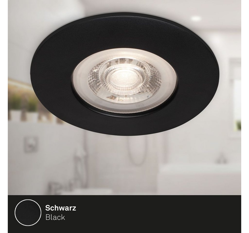 Briloner Leuchten LED Einbaustrahler 7998-045, LED fest integriert, 2700K - Extra-Warmweiß – Bild 5 von 5