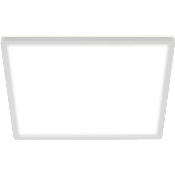 Briloner Leuchten LED Panel 7158416 SLIM, LED fest integriert, Neutralweiß, Deckenlampe, 42x42x2,9cm, Weiß, 22W, Wohnzimmer, Schlafzimmer, Küche