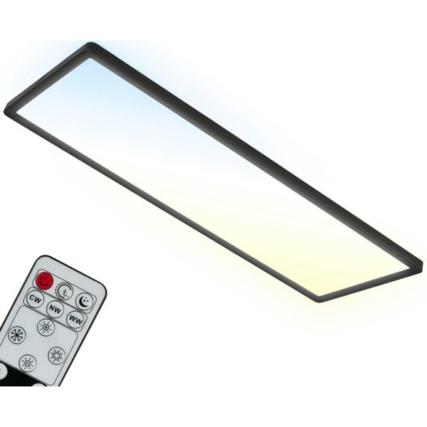 LED Deckenleuchte 23W 58cm schwarz