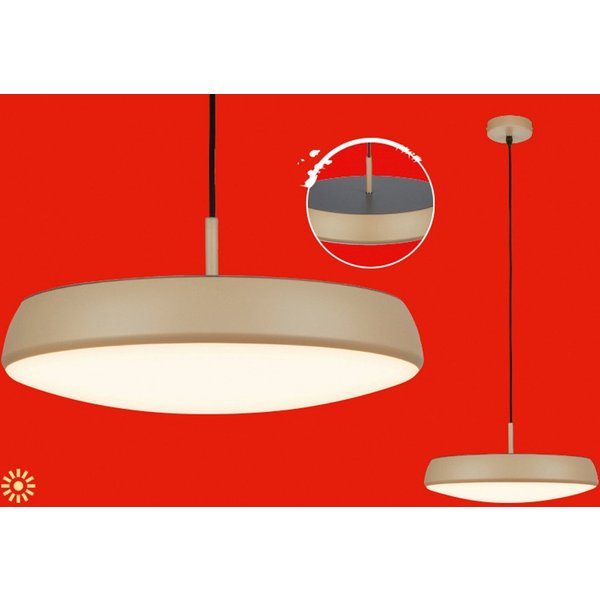 Briloner Leuchten LED Pendelleuchte NALA, LED fest integriert, 35x120 cm, Esszimmer, Esstisch, Wohnzimmer, Schlafzimmer