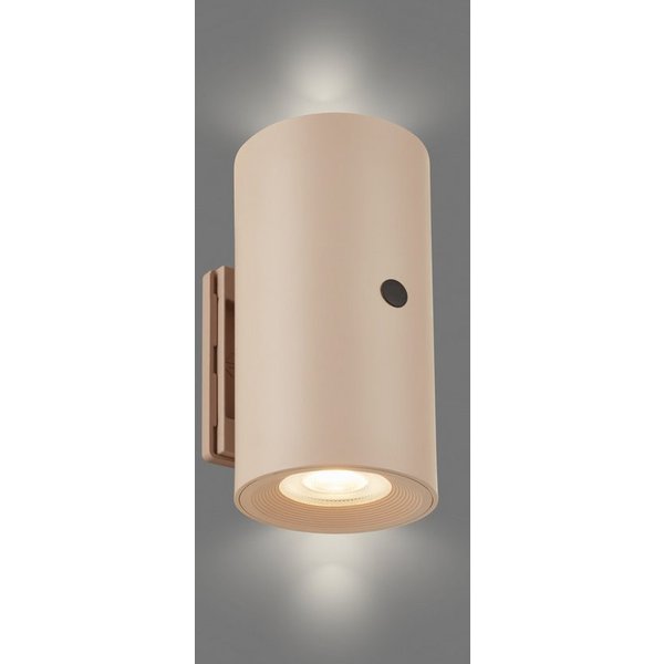 Briloner Leuchten LED Wandleuchte Dimmbar Touchfunktion Kabellos Warmweiß, LED fest integriert