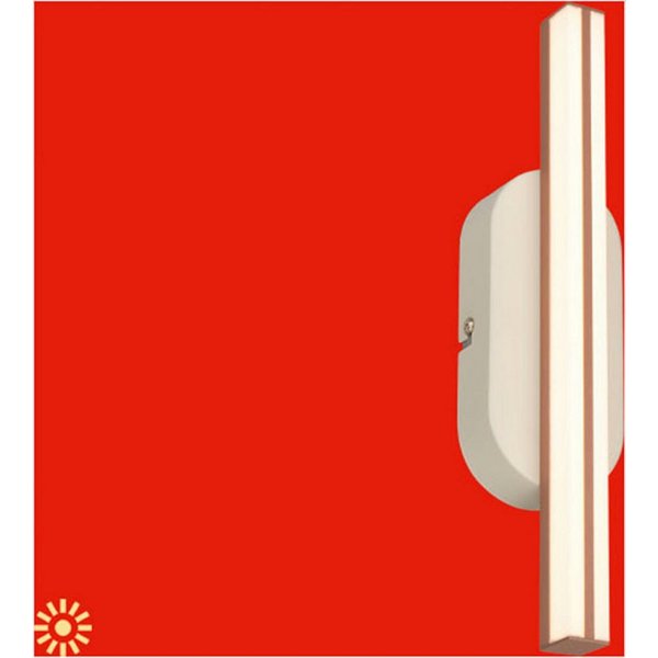Briloner Leuchten LED Wandleuchte RUTH, LED fest integriert, 7x30x5,5 cm, Wohnzimmer, Flur, Schlafzimmer